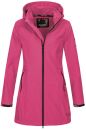 Alessandro Salvarini Damen Softshelljacke Wasserabweisend O-131 - Rosa-Gr.XS