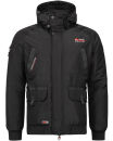 Arctic Seven Herren Winterjacke Fellkragen O288 - Schwarz-Gr.L