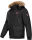 Arctic Seven Herren Winterjacke Fellkragen O288 - Schwarz-Gr.L