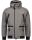 Arctic Seven Herren Winterjacke Fellkragen O288 - Grau-Gr.M