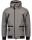 Arctic Seven Herren Winterjacke Fellkragen O288 - Grau-Gr.L