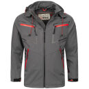 Arctic Seven Herren Softshell Jacke Funktionsjacke O-088...