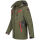 Arctic Seven Herren Softshell Jacke Funktionsjacke O-088 - Olive-Gr.L