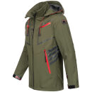 Arctic Seven Herren Softshell Jacke Funktionsjacke O-088 - Olive-Gr.XL