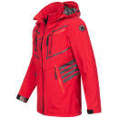 Arctic Seven Herren Softshell Jacke Funktionsjacke O-088 - Rot-Gr.S