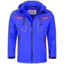 Arctic Seven Herren Softshell Jacke Funktionsjacke O-088 - Blau-Gr.2XL