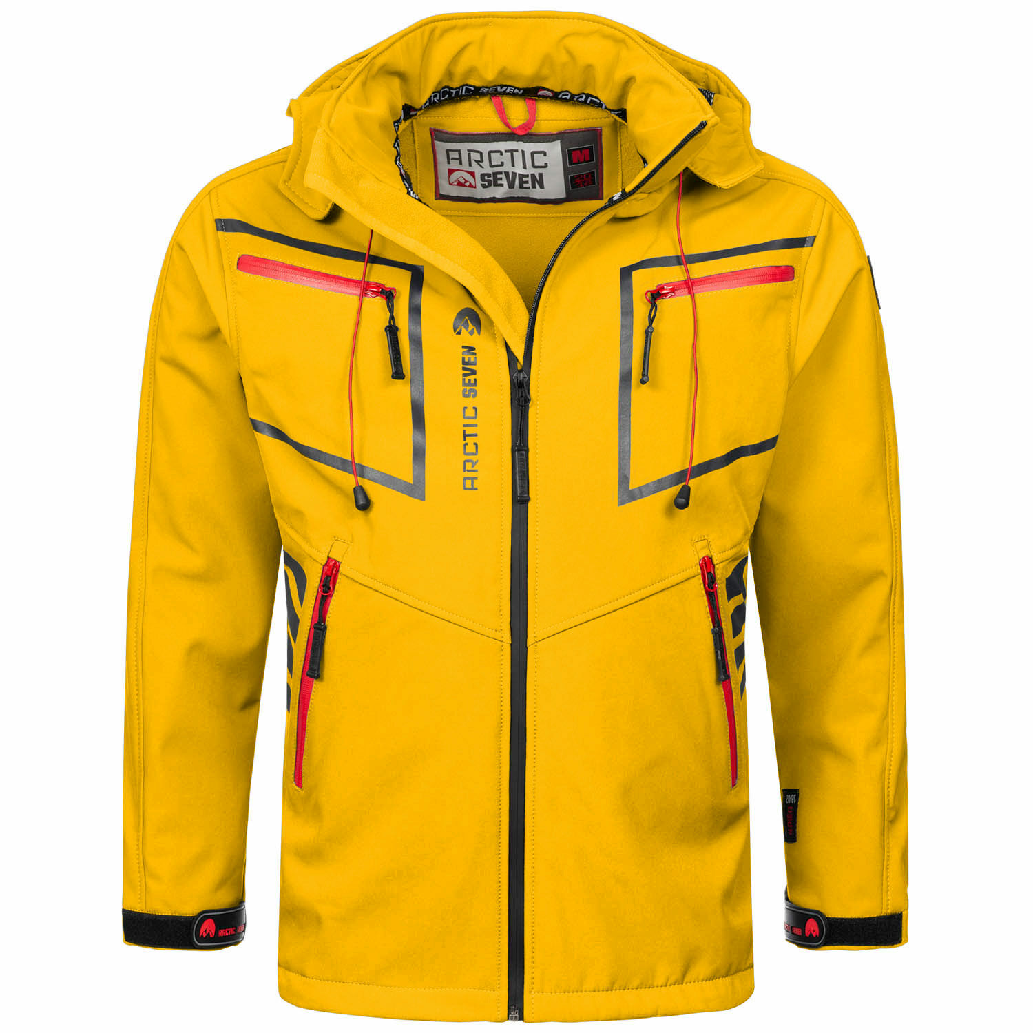 Softshell Jacke Gelb Herren