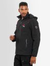 Arctic Seven Herren Softshell Jacke O-087 - Schwarz