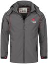 Arctic Seven Herren Softshell Jacke O-087 - Dunkelgrau