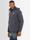 Arctic Seven Herren Softshell Jacke O-087 - Dunkelgrau