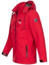 Arctic Seven Herren Softshell Jacke O-087 - Rot-Gr.S