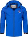 Arctic Seven Herren Softshell Jacke O-087 - Blau-Gr.S