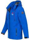 Arctic Seven Herren Softshell Jacke O-087 - Blau-Gr.S