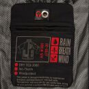 Arctic Seven Herren Softshell Jacke O-301 - Schwarz-Rot-Gr.4XL