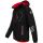 Arctic Seven Herren Softshell Jacke O-301 - Schwarz-Rot-Gr.4XL