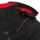 Arctic Seven Herren Softshell Jacke O-301 - Schwarz-Rot-Gr.5XL