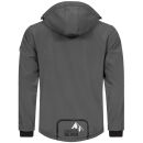 Arctic Seven Herren Softshell Jacke O-301 - Grau-Schwarz-Gr.3XL