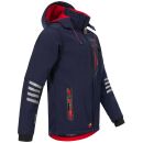 Arctic Seven Herren Softshell Jacke O-301 - Navy-Rot-Gr.S