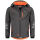 Arctic Seven Herren Softshell Jacke O-301 - Grau-Orange-Gr.M