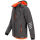 Arctic Seven Herren Softshell Jacke O-301 - Grau-Orange-Gr.M