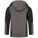 Arctic Seven Herren Softshell Jacke O-300 - DGrau-Schwarz-Gr.M