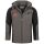 Arctic Seven Herren Softshell Jacke O-300 - DGrau-Schwarz-Gr.M
