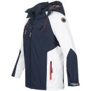 Arctic Seven Herren Softshell Jacke O-300 - Navy-Weiss-Gr.S