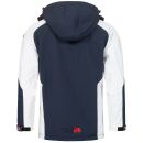 Arctic Seven Herren Softshell Jacke O-300 - Navy-Weiss-Gr.S