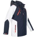 Arctic Seven Herren Softshell Jacke O-300 - Navy-Weiss-Gr.M