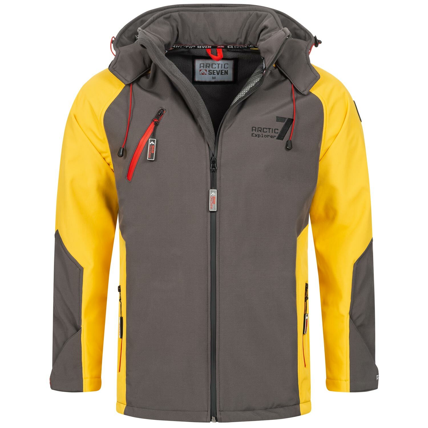 Softshell Jacke Gelb Herren