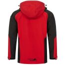 Arctic Seven Herren Softshell Jacke O-300 - Rot-Schwarz-Gr.S