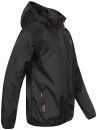 Arctic Seven Herren Regenjacke Übergangsjacke O284 - Schwarz-Gr.S