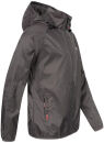 Arctic Seven Herren Regenjacke Übergangsjacke O284 - Dunkelgrau-Gr.M