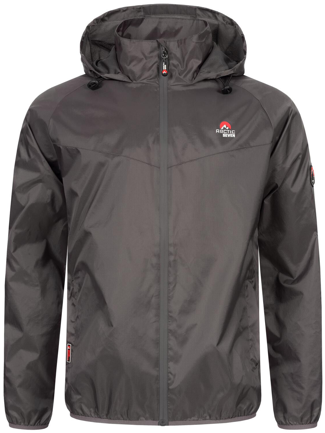 Regenjacke Herren Gefüttert Wasserdicht Jacke Outdoor Windbreaker