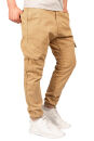 Alessandro Salvarini Herren Cargohose Strech O-274 - Beige-W33-L32