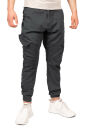 Alessandro Salvarini Herren Cargohose Strech O-274 - Anthrazit-W34-L34