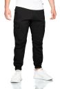 Alessandro Salvarini Herren Cargo Hose O-272 - Schwarz