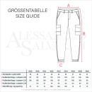 Alessandro Salvarini Herren Cargo Hose O-272 - Beige-W36-L34