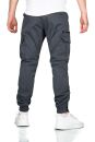 Alessandro Salvarini Herren Cargo Hose O-272 - Dunkelgrau-W31-L30