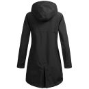 Alessandro Salvarini Damen Softshell Jacke O-188 - Schwarz