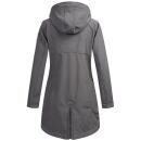 Alessandro Salvarini Damen Softshell Jacke O-188 - Dunkelgrau-Gr.XS