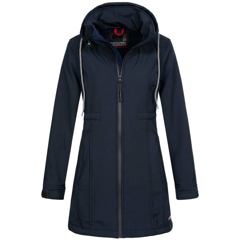 Alessandro Salvarini Damen Softshell Jacke O-187 - Navy-Gr.XS