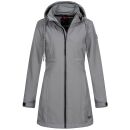 Alessandro Salvarini Damen Softshell Jacke O-187 - Hellgrau