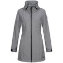 Alessandro Salvarini Damen Softshell Jacke O-187 - Hellgrau-Gr.XS