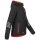 Arctic Seven Damen Softshell Outdoor O-186 - Schwarz-Rot-Gr.L