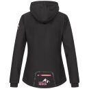 Arctic Seven Damen Softshell Outdoor O-186 - Schwarz-Pink-Gr.XS