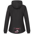 Arctic Seven Damen Softshell Outdoor O-186 - Schwarz-Pink-Gr.XL