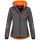 Arctic Seven Damen Softshell Outdoor O-186 - Grau-Orange-Gr.4XL