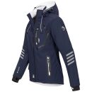 Arctic Seven Damen Softshell Outdoor O-186 - Navy-Weiss-Gr.XL