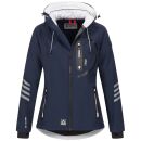 Arctic Seven Damen Softshell Outdoor O-186 - Navy-Weiss-Gr.5XL